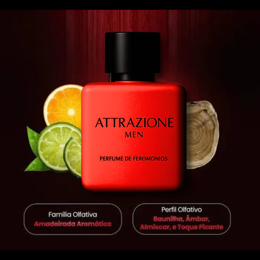 PERFUME DE FEROMÔNIOS - PERFUME ATTRAZIONE MEN