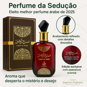 COMBO SABAH AL WARD 🔥- Perfume 100ml - Hidratante Corporal 200ml - Perfume de Cabelo 50ml